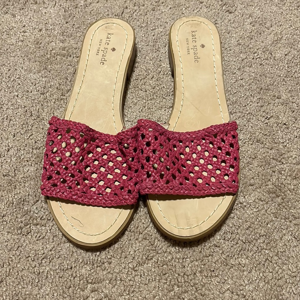Kate Spade Berlin pink slip on sandal